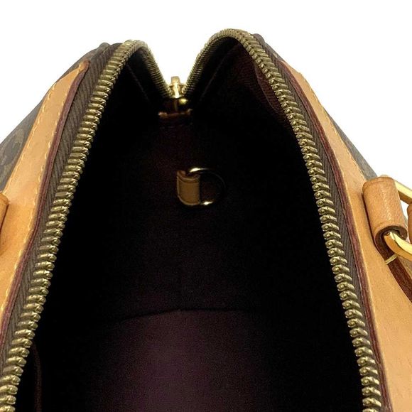 Louis Vuitton Segur Monogram Zipper Handbag Brown - Picture 7 of 9